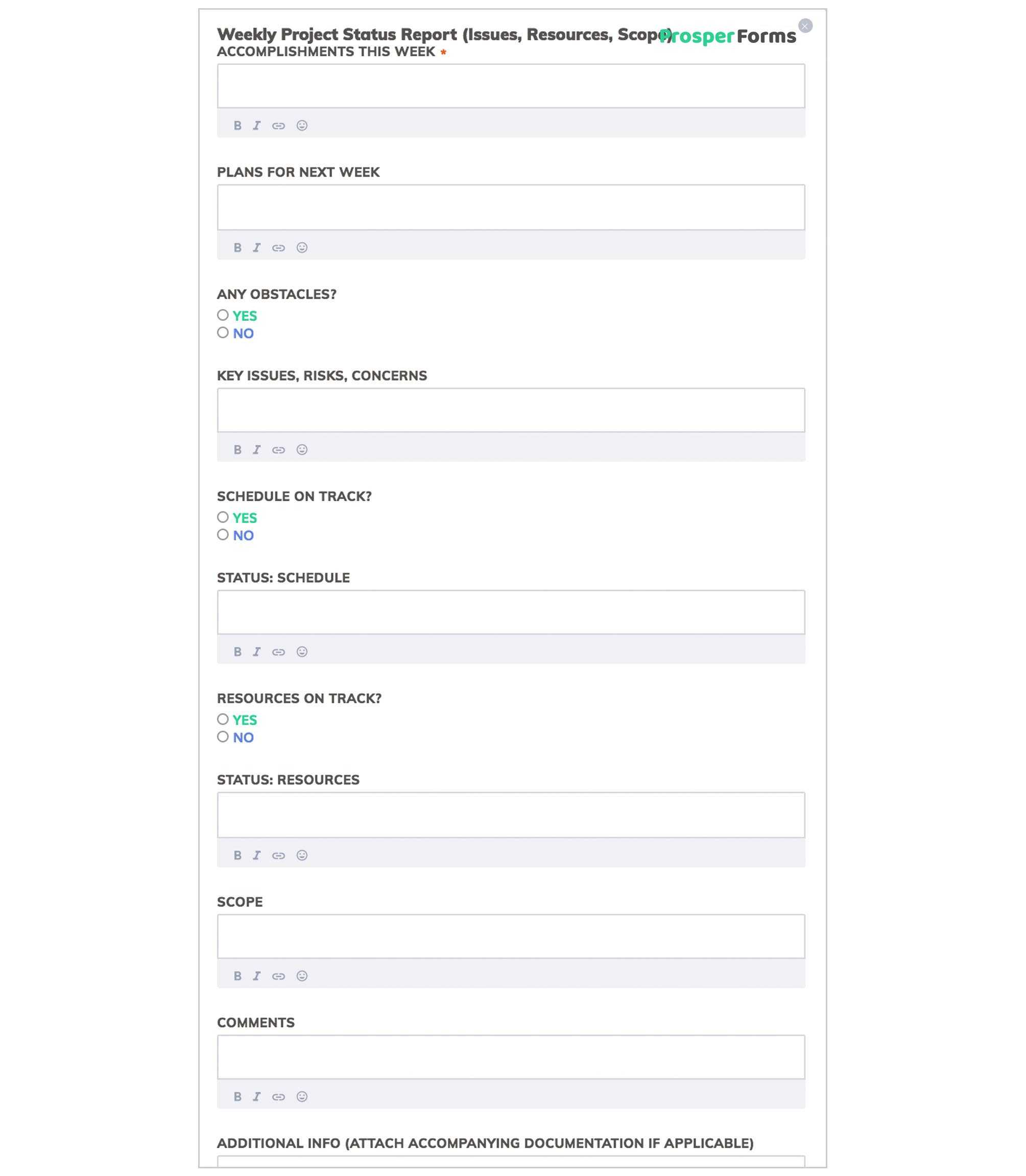 6 Awesome Weekly Status Report Templates | Free Download Regarding Work Summary Report Template