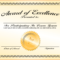 6+ Certificate Award Template – Bookletemplate For Template For Certificate Of Award