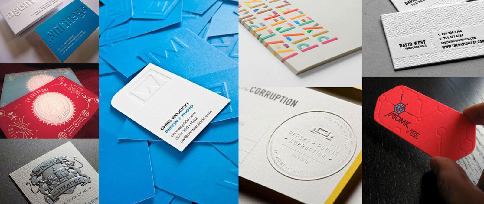 60 Beautiful & Creative Embossed Business Cards – Web Regarding Web Design Business Cards Templates