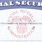7 Social Security Card Template Psd Images – Social Security With Social Security Card Template Free