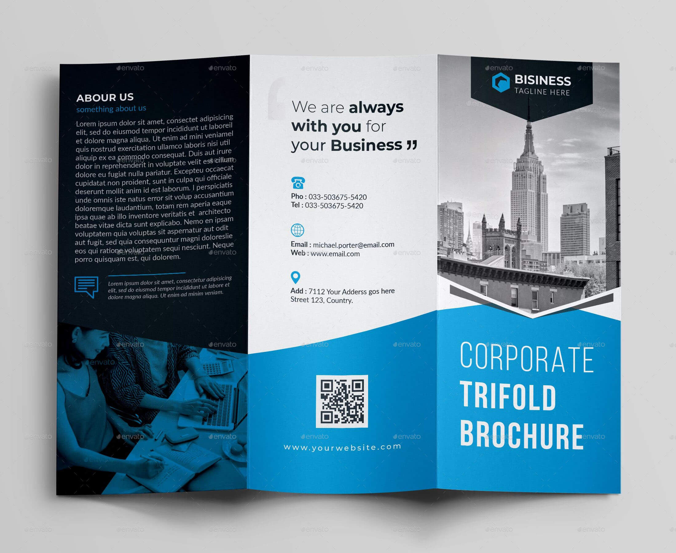 76+ Premium & Free Business Brochure Templates Psd To Within Architecture Brochure Templates Free Download