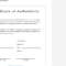 8 Certificate Of Authenticity Templates – Free Samples With Regard To Certificate Of Service Template Free