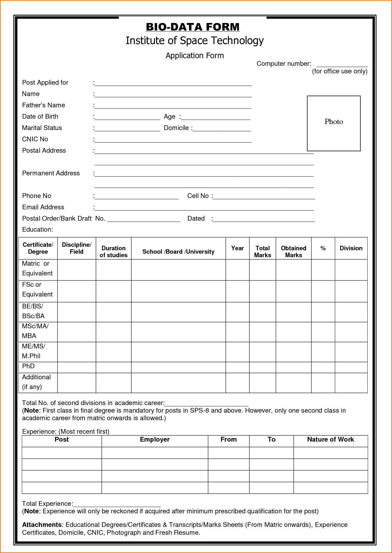 8+ Free Download Biodata Format For Job – Incident Report In Patient Report Form Template Download