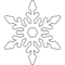 8 Free Printable Large Snowflake Templates – Simple Mom Project Regarding Blank Snowflake Template