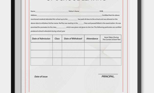 83+ Creative Custom Certificate Design Templates | School intended for Leaving Certificate Template