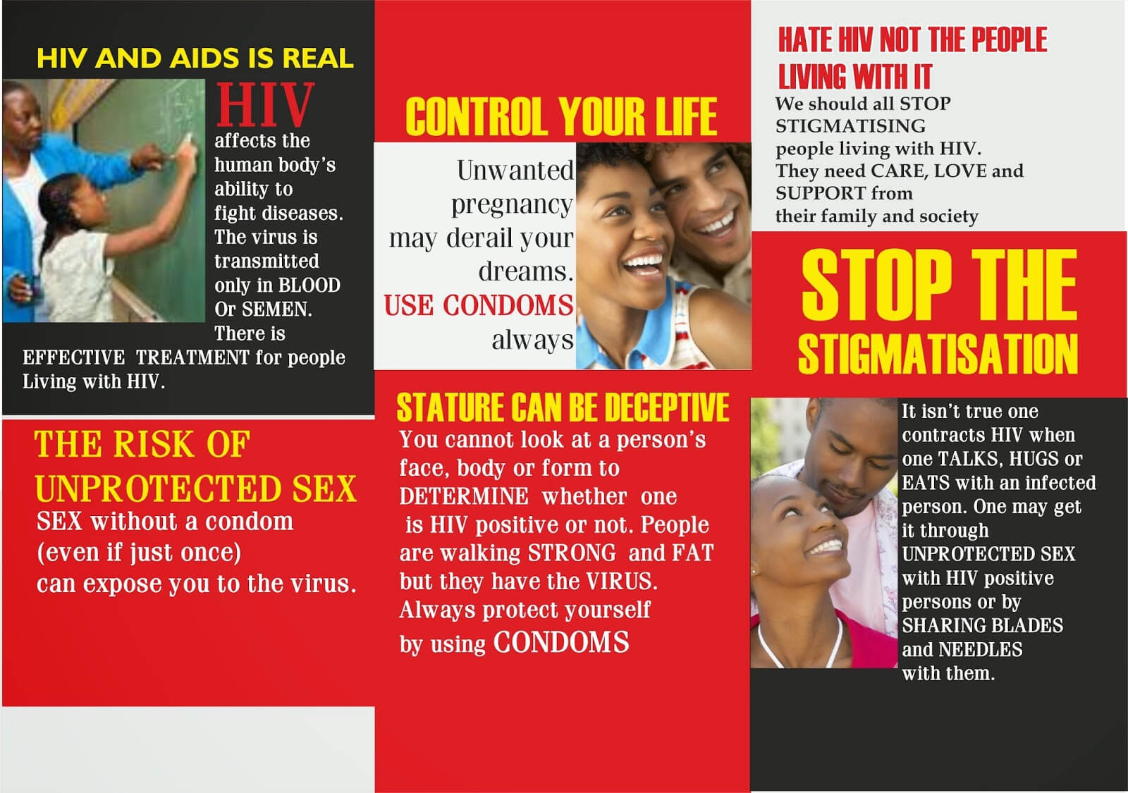 9 Best Photos Of Student Educational On Hiv Aids Brochure In Hiv Aids Brochure Templates