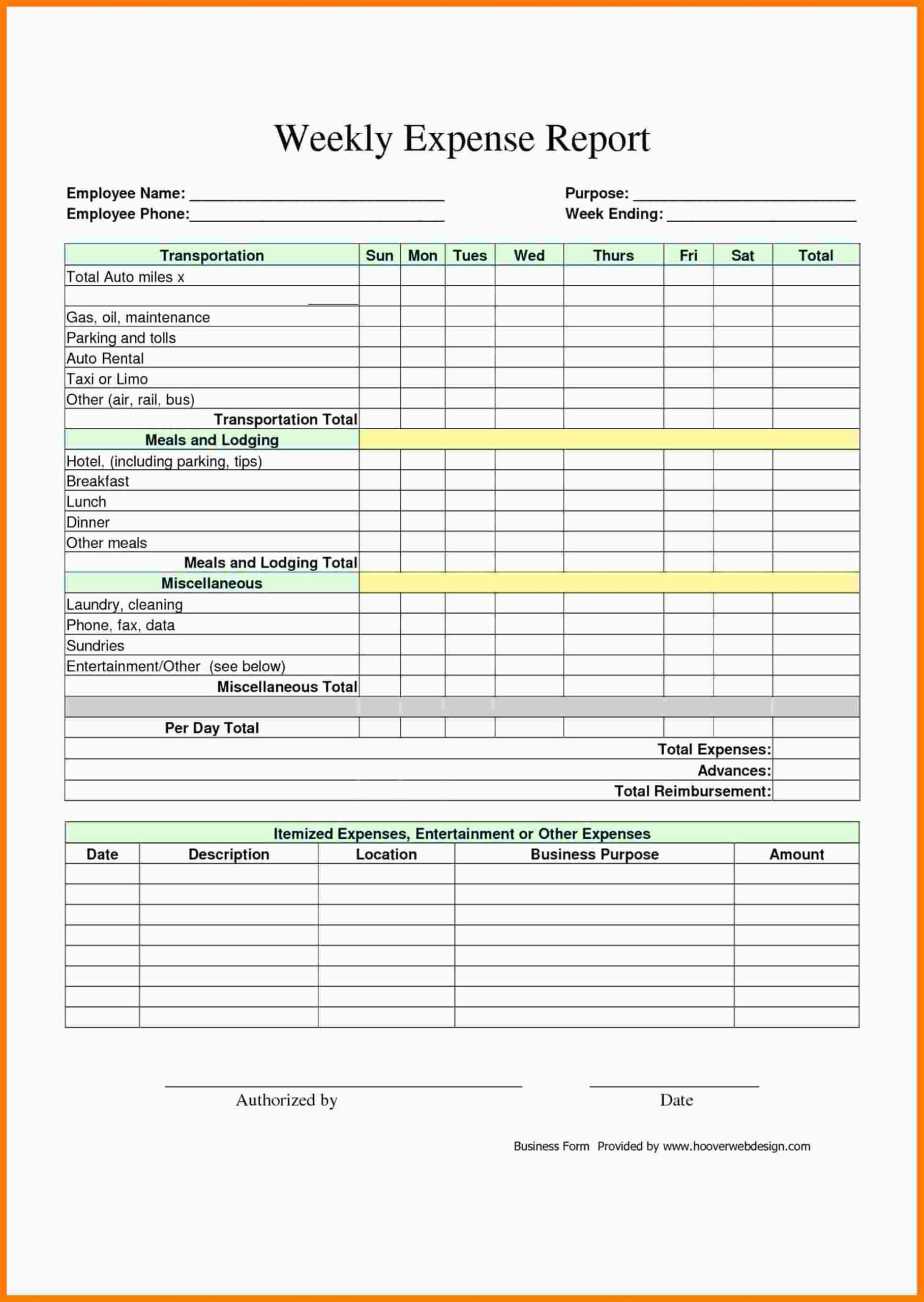 9+ Free Sample Expense Report Template | Marlows Jewellers Regarding Expense Report Template Excel 2010