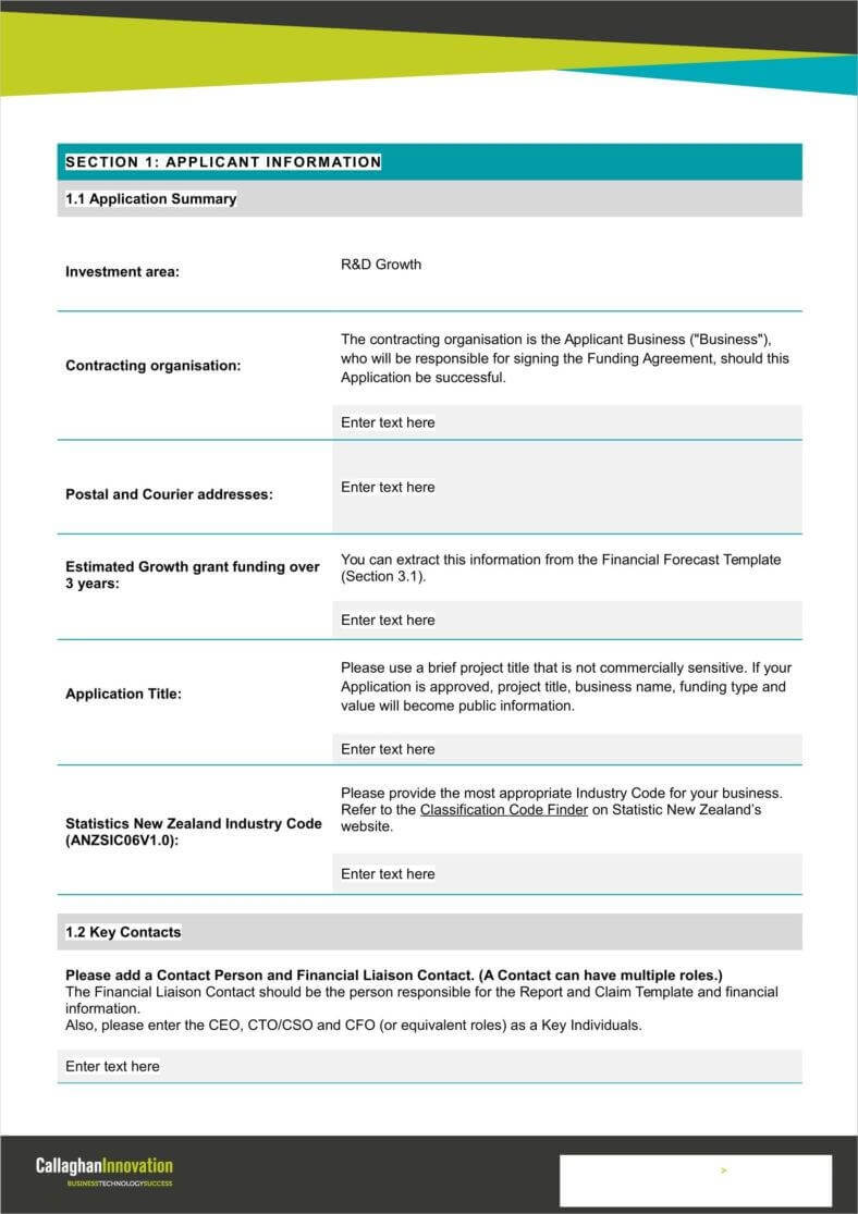 9+ Funding Application Form Templates – Free Pdf, Doc Format Pertaining To Funding Report Template