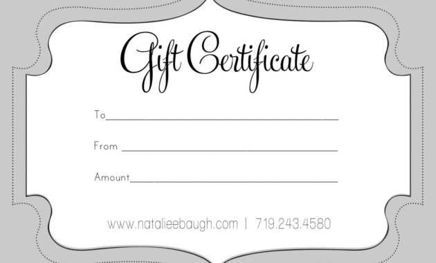 A Cute Looking Gift Certificate | Gift Card Template, Free pertaining to Black And White Gift Certificate Template Free