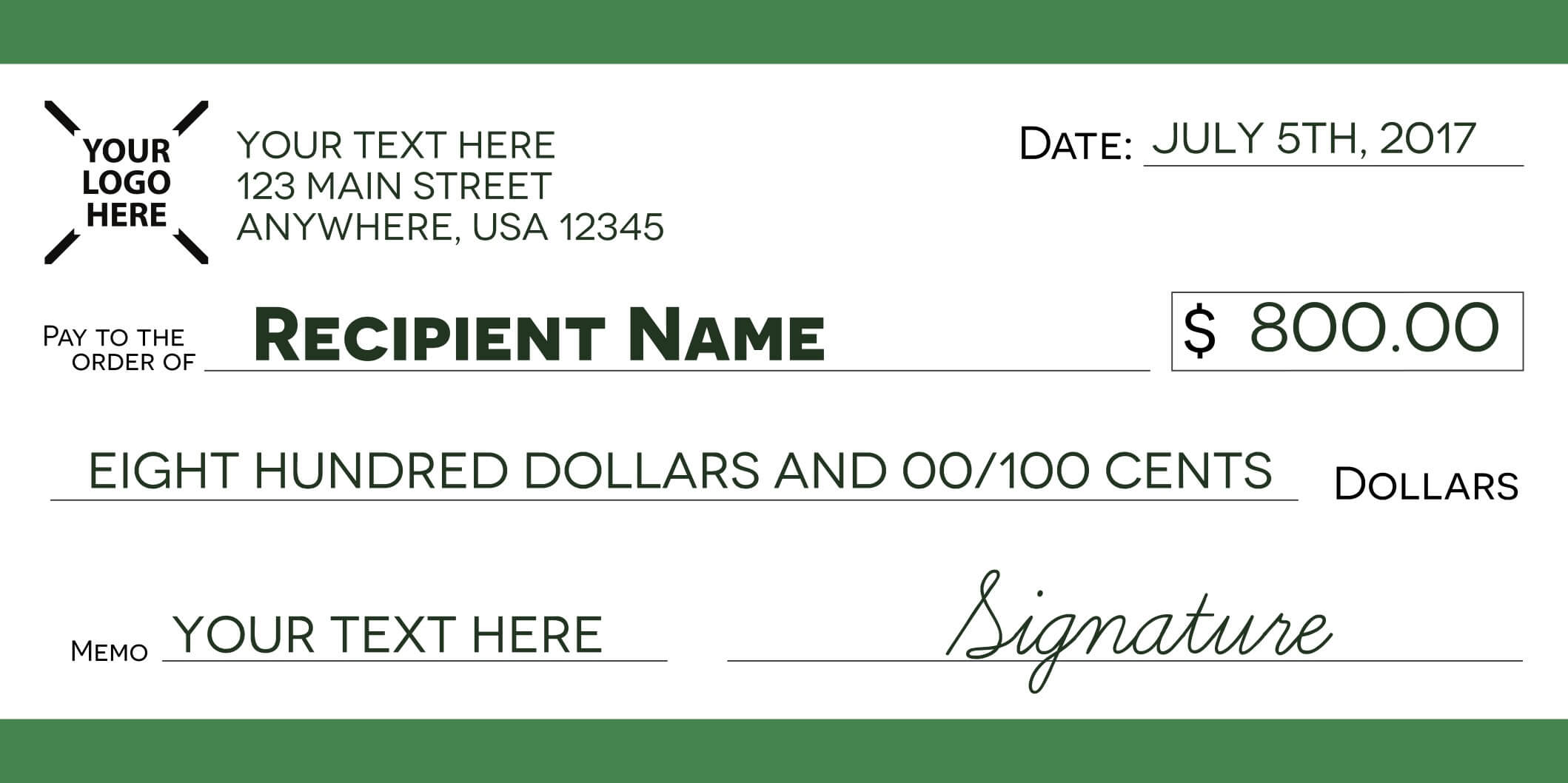 A Large Blank Cheque Template Presentation Checks Free 7 Inside Large Blank Cheque Template