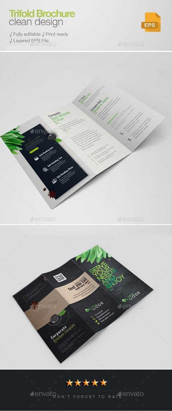 A4 Tri Fold Brochure Template Illustrator Tri Fold Brochure In Brochure Template Illustrator Free Download