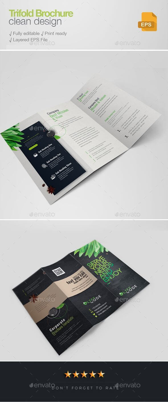 A4 Tri Fold Brochure Template Illustrator Tri Fold Brochure Intended For Free Illustrator Brochure Templates Download