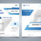 Abstract Gradient Blue Color Of Modern Technology Brochure Intended For Technical Brochure Template