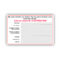 Amazing Medical Wallet Card Template – Air Media Design Pertaining To Medical Alert Wallet Card Template