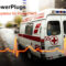 Ambulance Powerpoint Templates W/ Ambulance Themed Backgrounds Regarding Ambulance Powerpoint Template