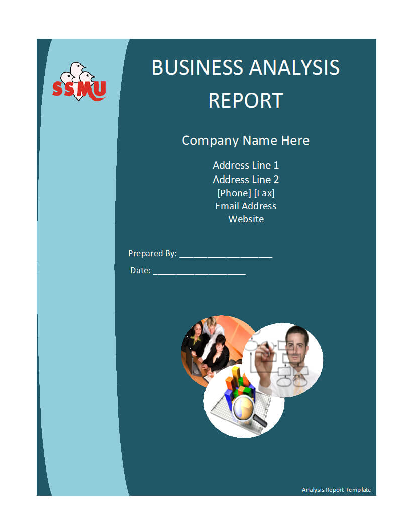 Analysis Report Template Intended For Company Analysis Report Template