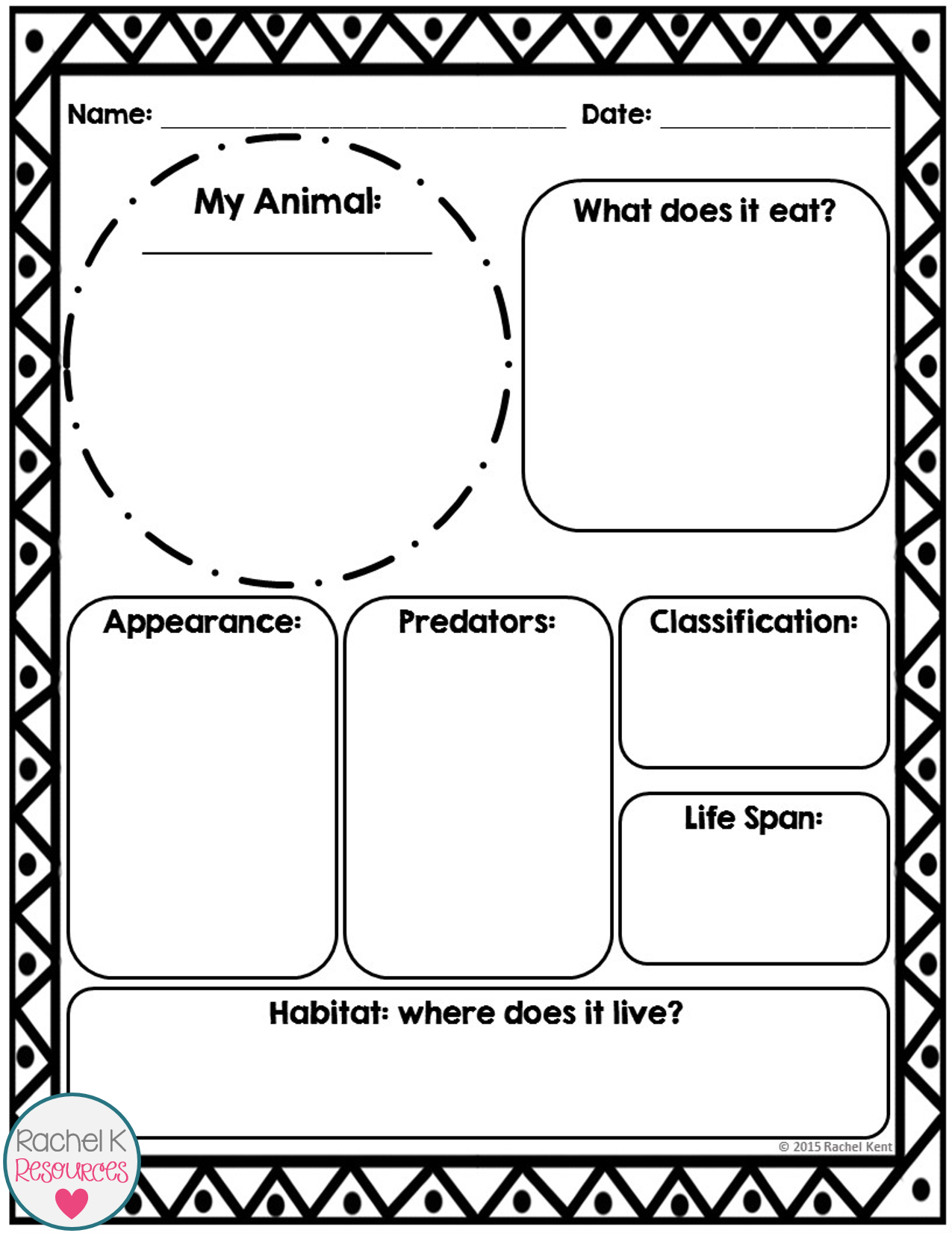 Animal Report Template | Information Report, Report Template Inside Animal Report Template