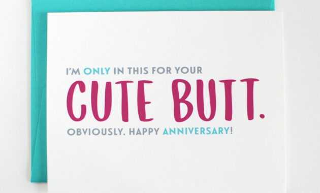 Anniversary. Free Printable Funny Anniversary Cards Design throughout Template For Anniversary Card