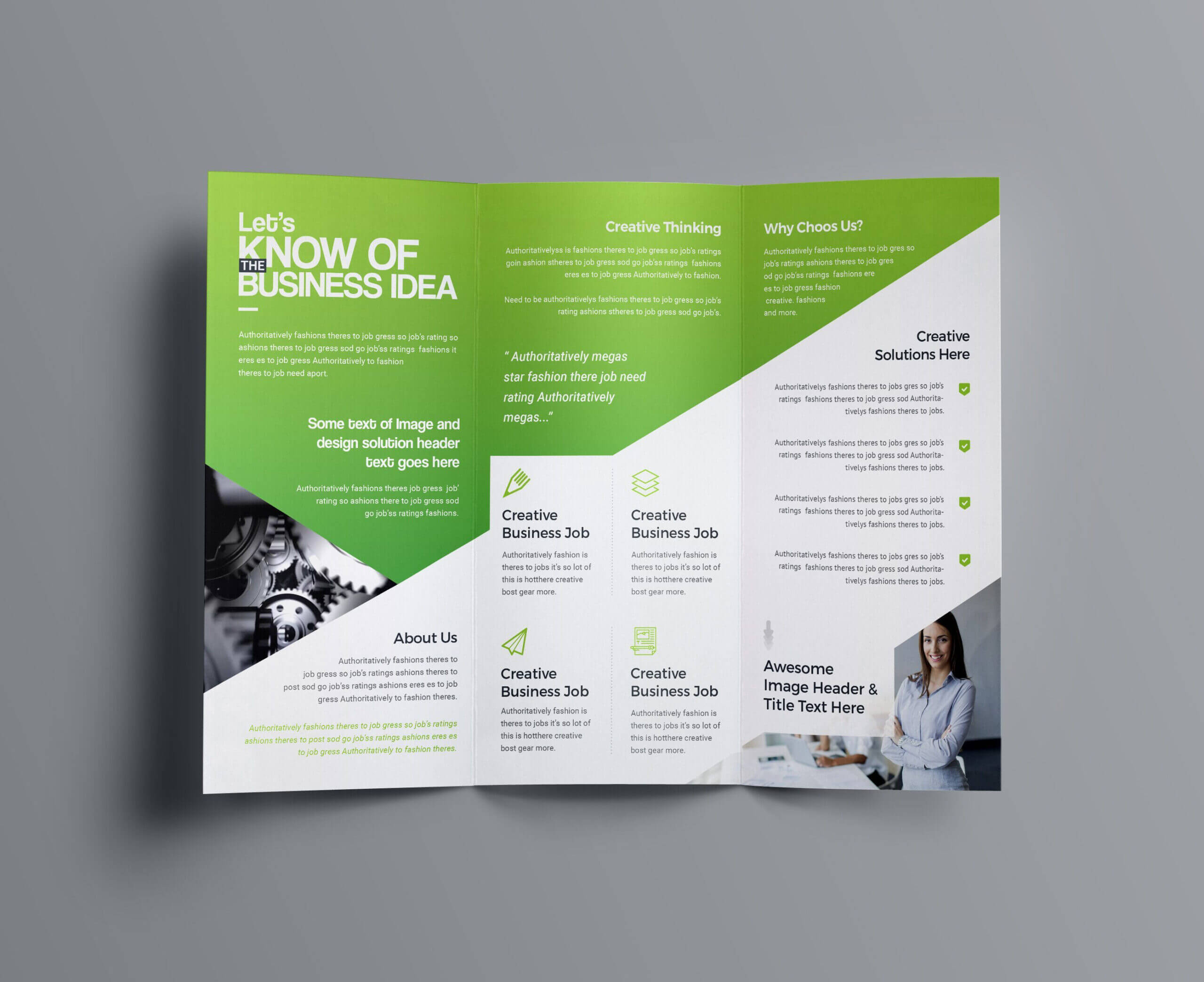 Aphrodite Business Tri Fold Brochure Template | Free With Regard To Free Online Tri Fold Brochure Template