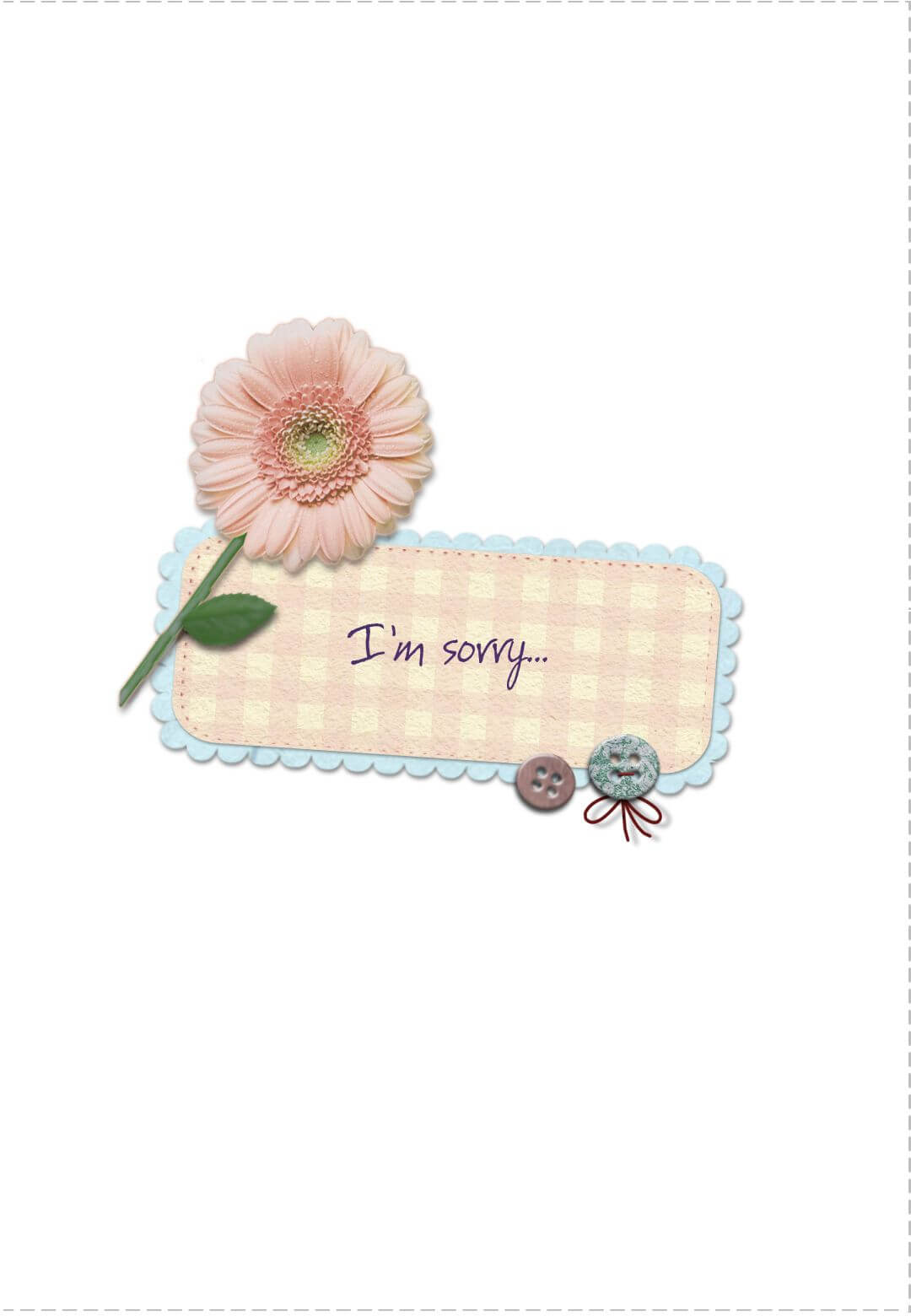 Apology #card Free Printable I'm Sorry | Apology Cards With Sorry Card Template