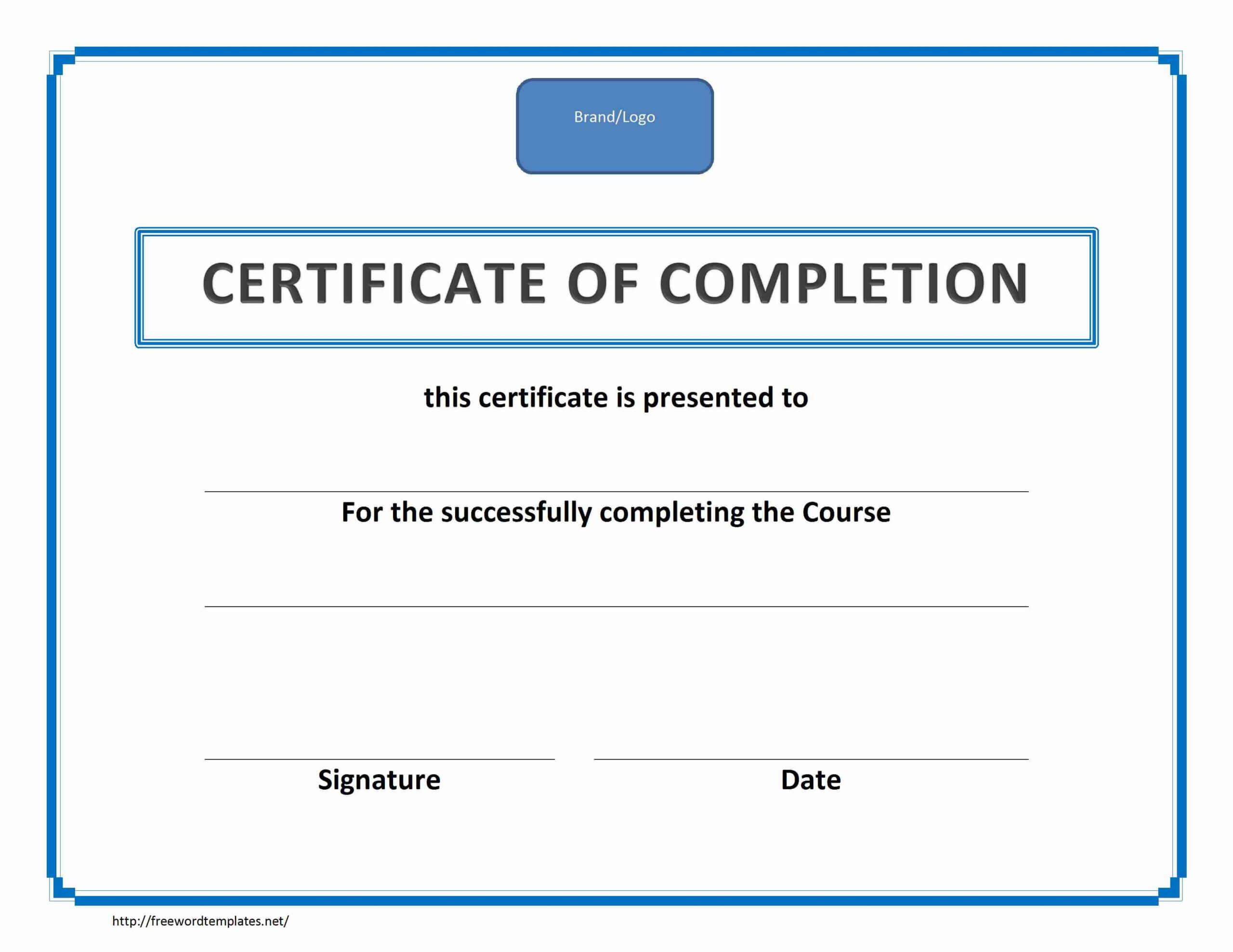 As An Employee Or College Student, It Is Common To Receive A Inside Workshop Certificate Template