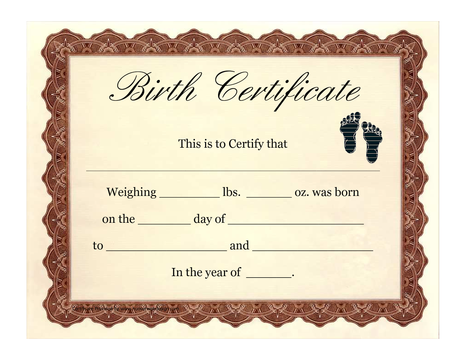 Attest Your Birth Certificate In Ahmedabad, Pune Intended For Girl Birth Certificate Template