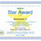 Award Certificate Template Free Fresh Star Awards Burlington Throughout Star Naming Certificate Template
