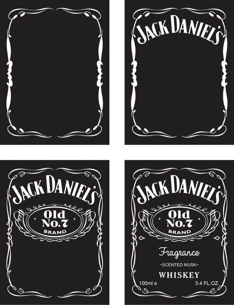 Awesome Jack Daniels Logo Generator 45 For Logos With Jack With Regard To Blank Jack Daniels Label Template