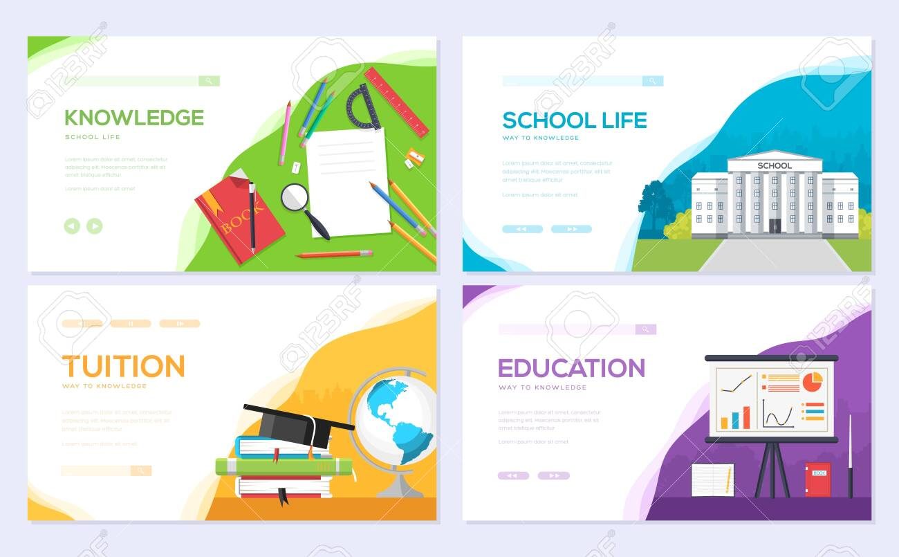 Back To School Information Brochure Card Set. Student Template.. Inside Student Brochure Template