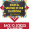 Back To School Powerpoint Editable Slides Chalkboard Theme Throughout Back To School Powerpoint Template