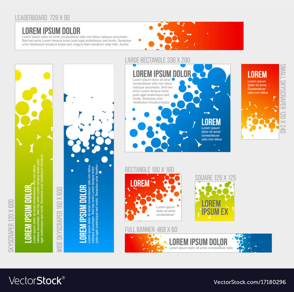 Banner Templates Collection With Abstract Throughout Free Online Banner Templates