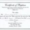 Baptism Certificate Template Catholic Word Free Professional In Roman Catholic Baptism Certificate Template