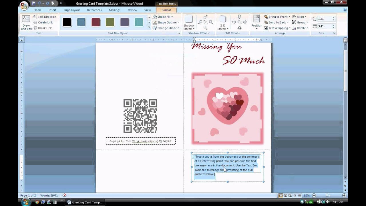 Best 22 Microsoft Word Birthday Card Templates - Birthday Inside Birthday Card Template Microsoft Word
