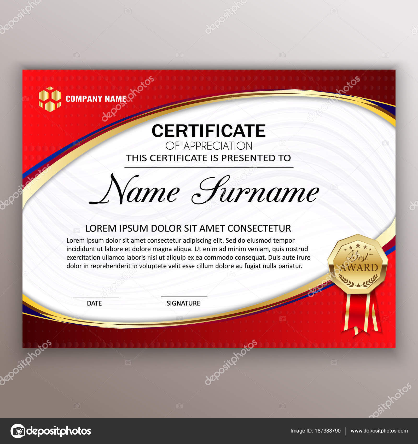 Best Certificate Design | Beautiful Certificate Template In Beautiful Certificate Templates