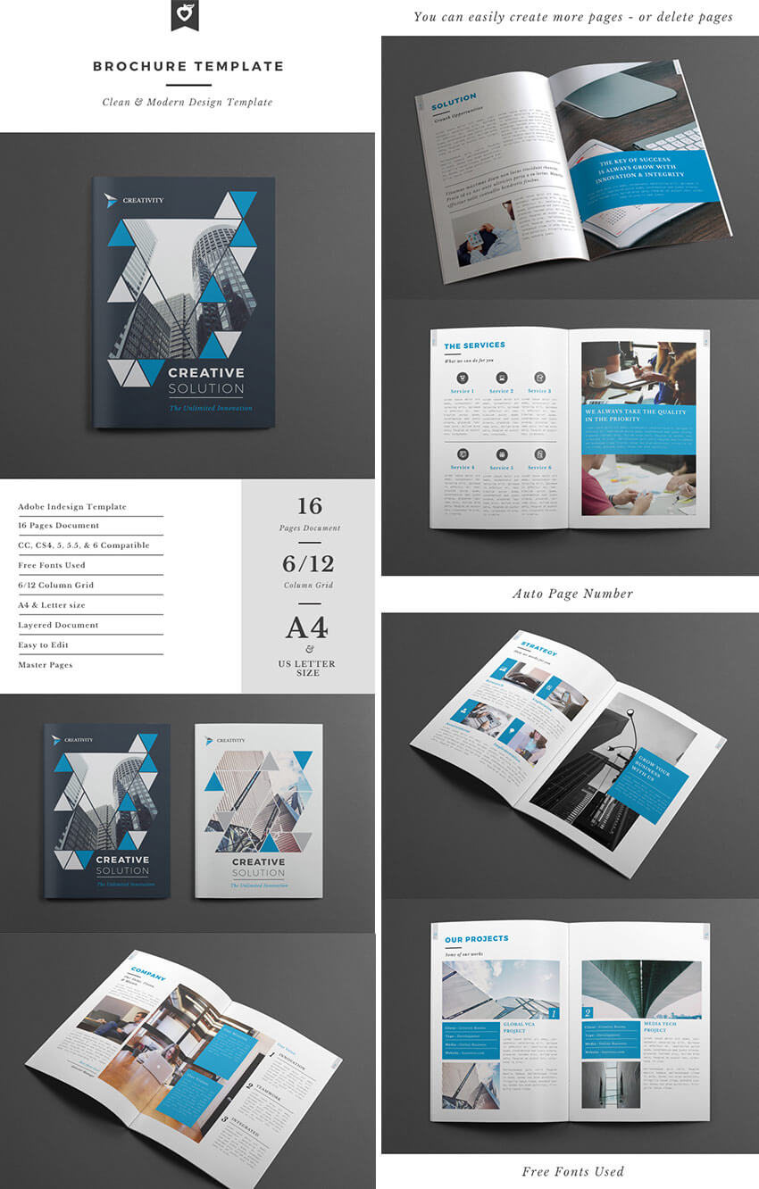 Best Design Brochure Templates For Creative Business Plan Within Brochure Templates Free Download Indesign
