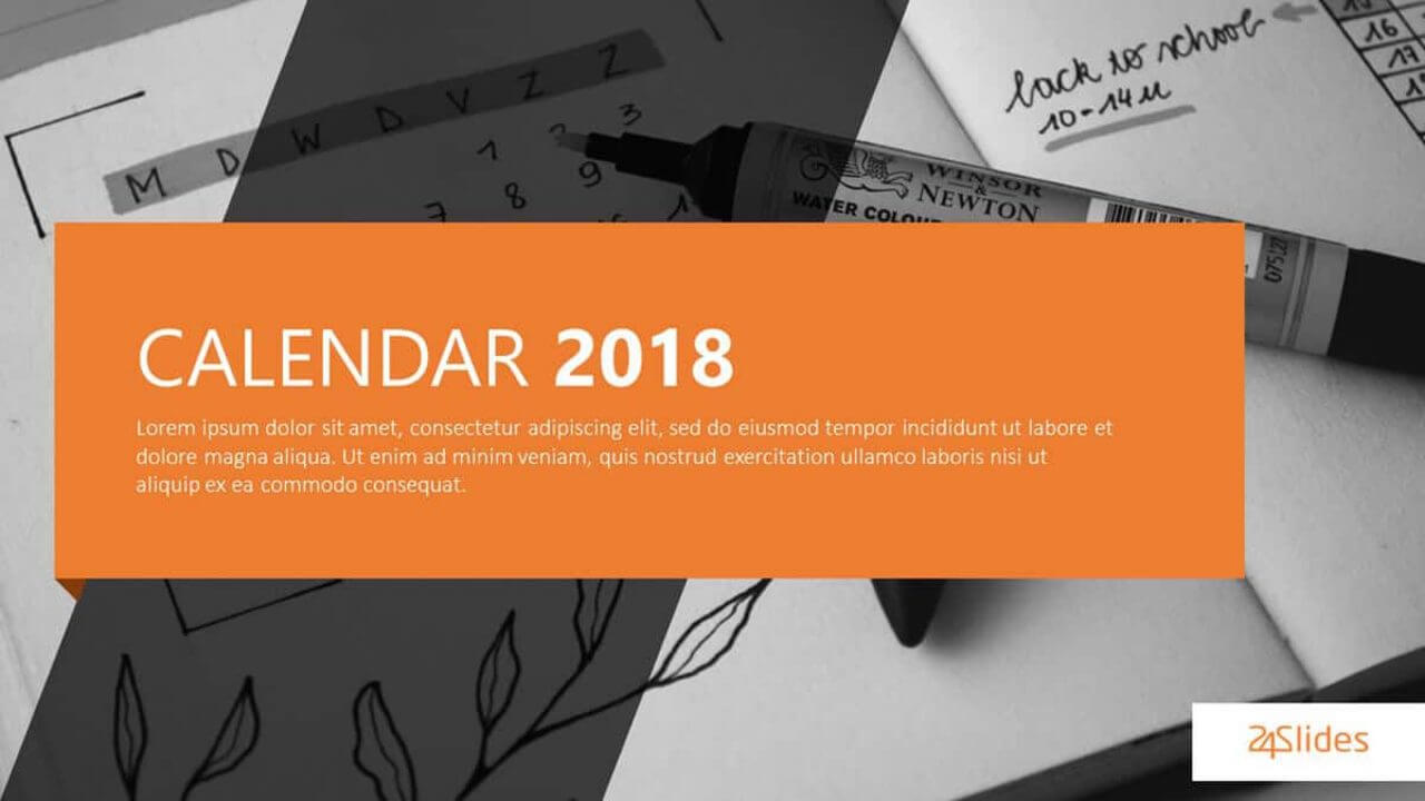 Best Free Powerpoint Calendar Templates On The Internet Within Microsoft Powerpoint Calendar Template