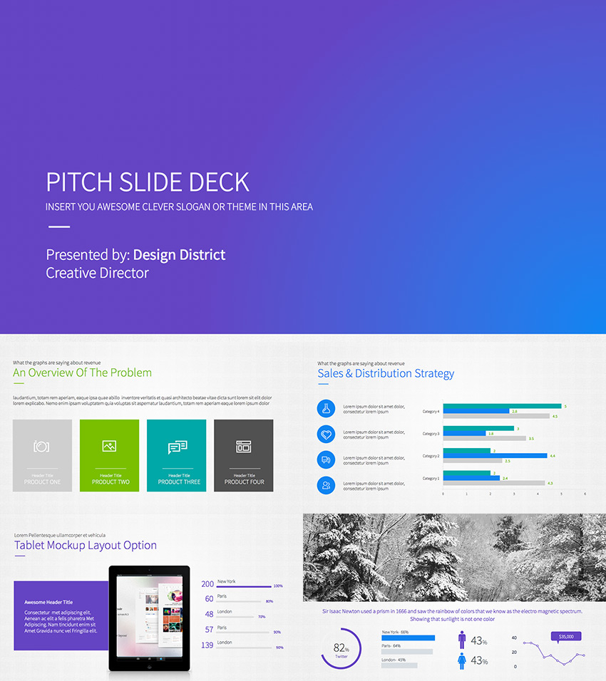 Best Pitch Deck Templates Or Business Plan Powerpoint With Powerpoint Presentation Template Size