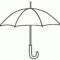 Big Activities Inkleurprente | Umbrella Coloring Page In Blank Umbrella Template