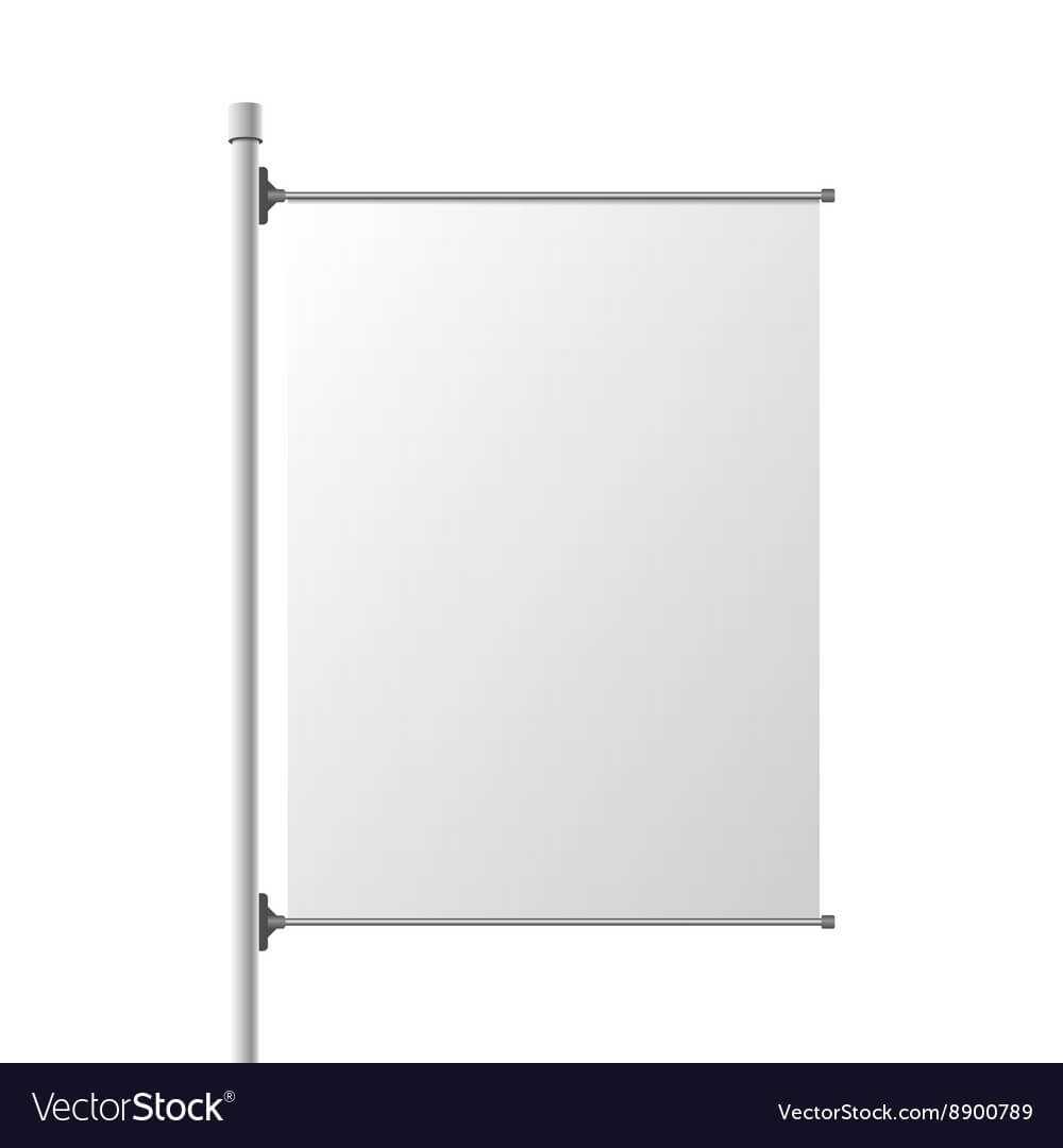 Big Street Banner Realistic Template Within Street Banner Template