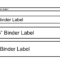 Binder Label Template | Wordscrawl | Binder Spine Labels with Binder Spine Template Word