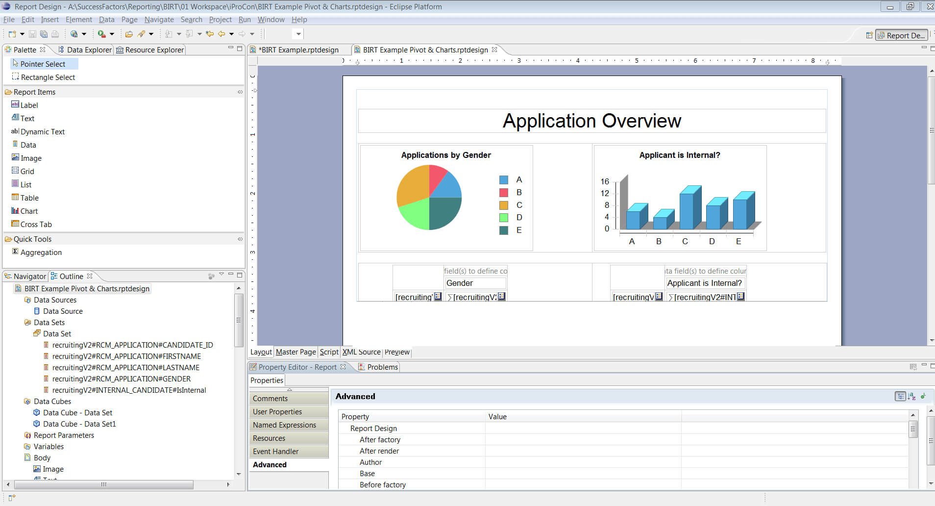 Birt Report Templates In Sap Successfactors – Part 3 - Ixerv Intended For Birt Report Templates