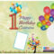 Birthday Flex Banner Design Psd Template Free Downloads In Free Happy Birthday Banner Templates Download