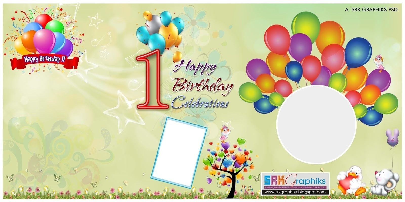 Birthday Flex Banner Design Psd Template Free Downloads In Free Happy Birthday Banner Templates Download