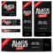 Black Friday Sale Banners Bundle – 3 Sets #sale, #friday Regarding Product Banner Template