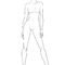 Blank Body Sketch At Paintingvalley | Explore Collection Inside Blank Model Sketch Template