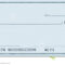 Blank Check With False Numbers Stock Photo – Image Of Cheque Within Blank Cheque Template Download Free