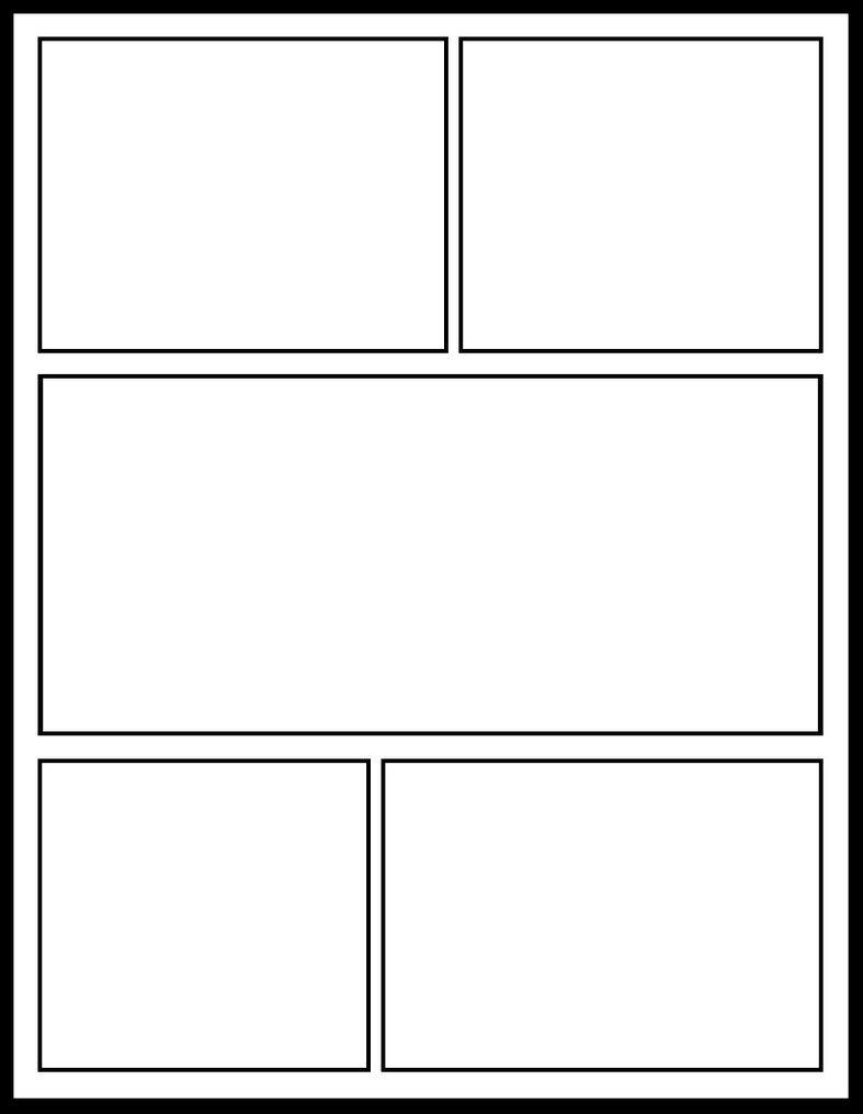 Blank Comic Book Template | Comic Book Template, Blank Comic Intended For Printable Blank Comic Strip Template For Kids