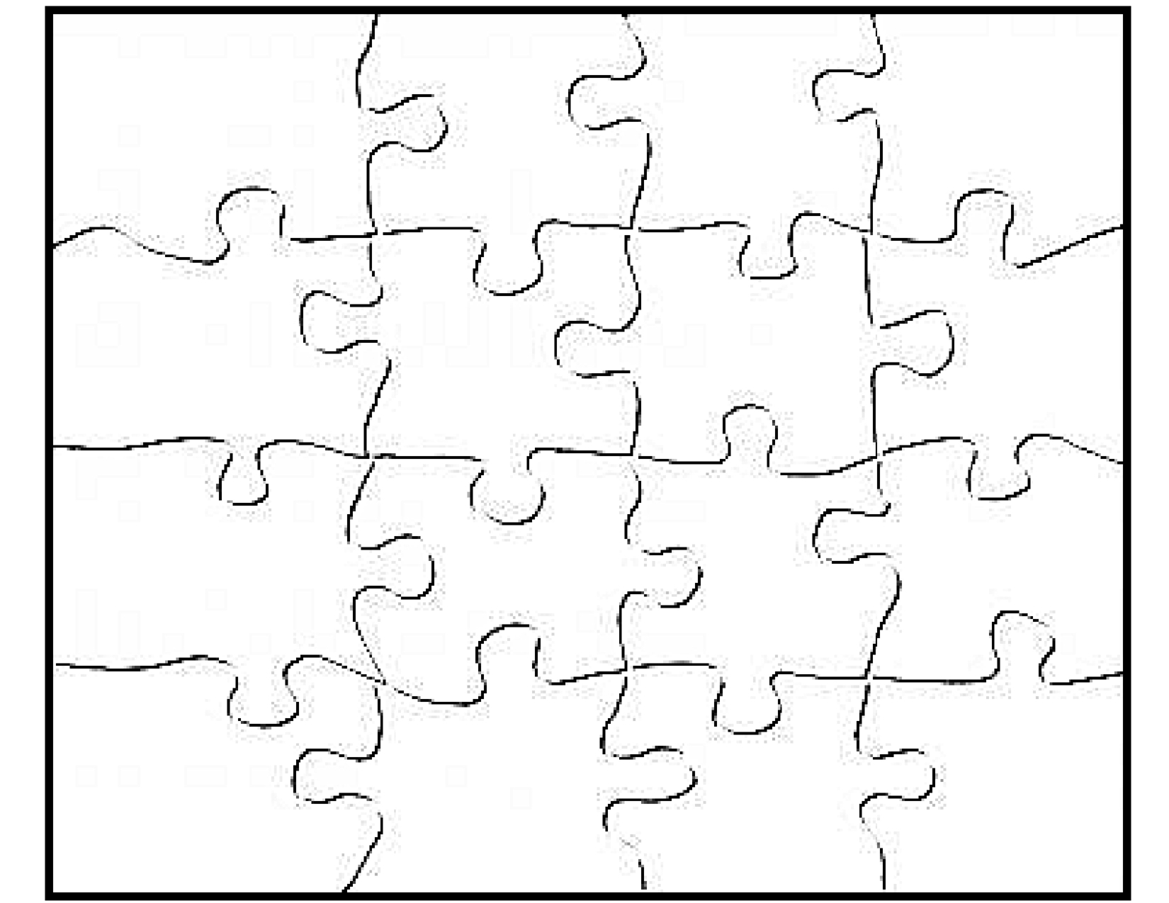 Blank Jigsaw Puzzle Pieces Template | Puzzle Piece Template Pertaining To Jigsaw Puzzle Template For Word