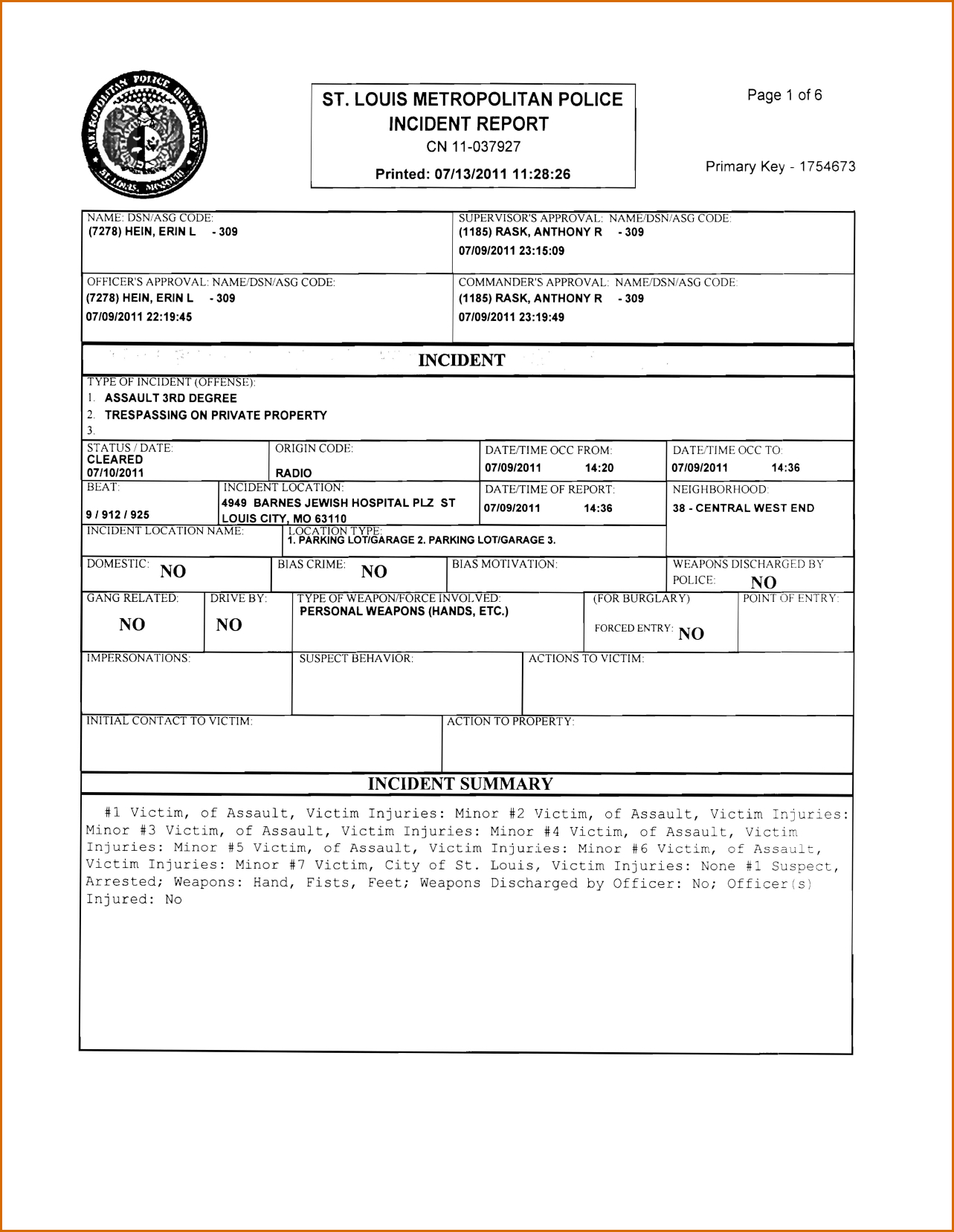 Blank Police Report – Forza.mbiconsultingltd With Regard To Blank Police Report Template