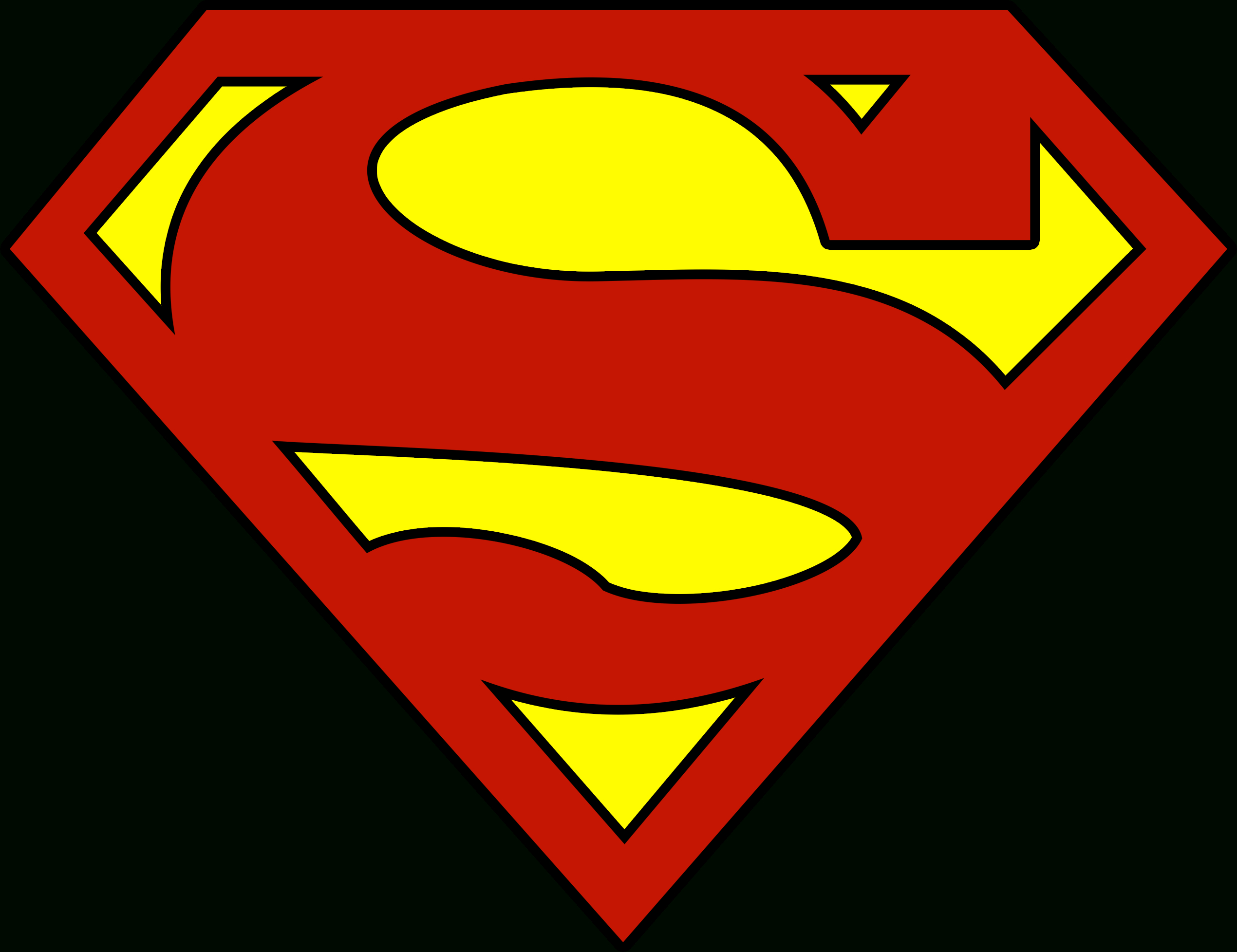 Blank Superman Logos For Blank Superman Logo Template